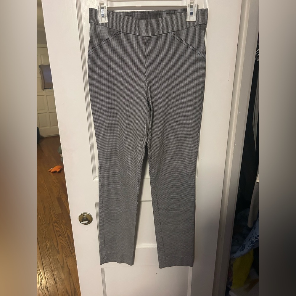 Black and white pants